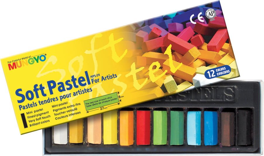 SOFT PASTEL HALF SET OF 12 REF MUPS-12